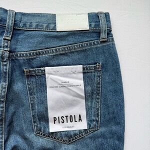 Pistola Denim - Charlie Distressed Straight Ankle Jean | Women's 29 NWT
